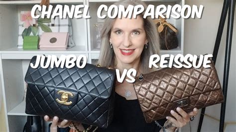 chanel reissue 226 vs jumbo
